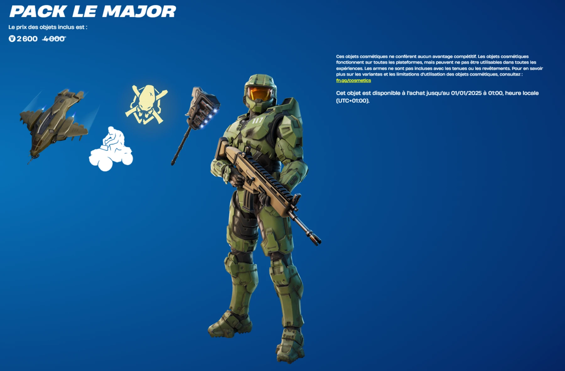 Pack Major 117 Fortnite