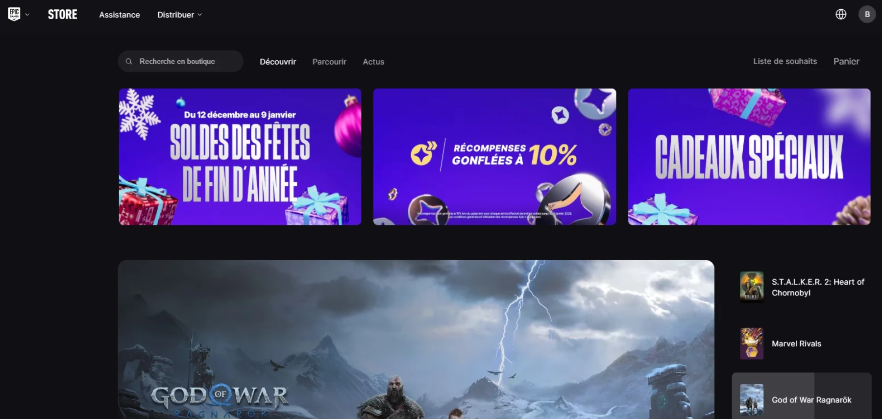 Image du lanceur Epic Games