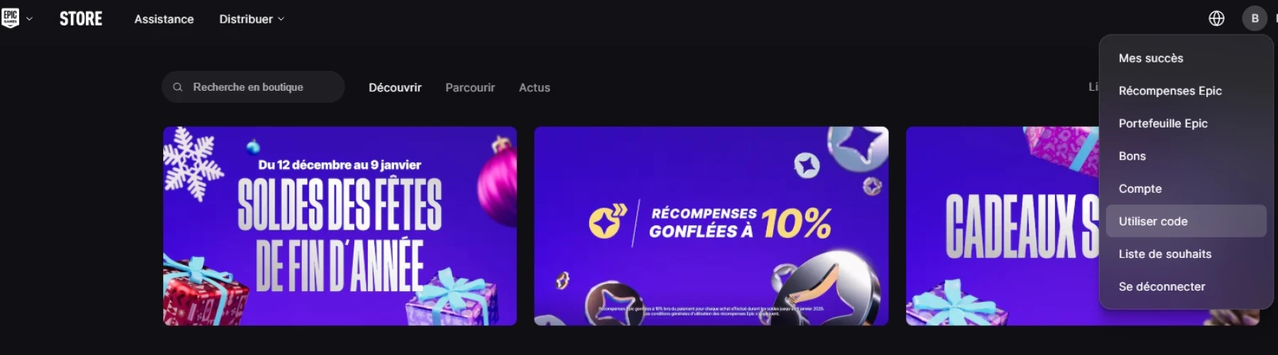 image du lanceur Epic Games 