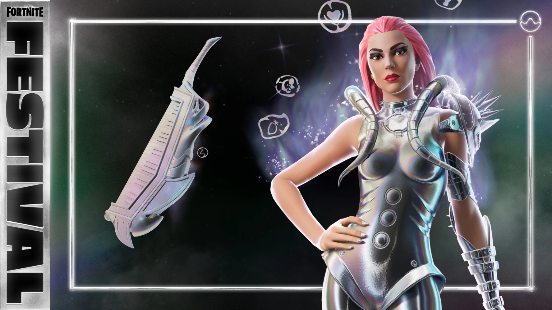 Image du premier anniversaire de Fortnite Festival 2024
