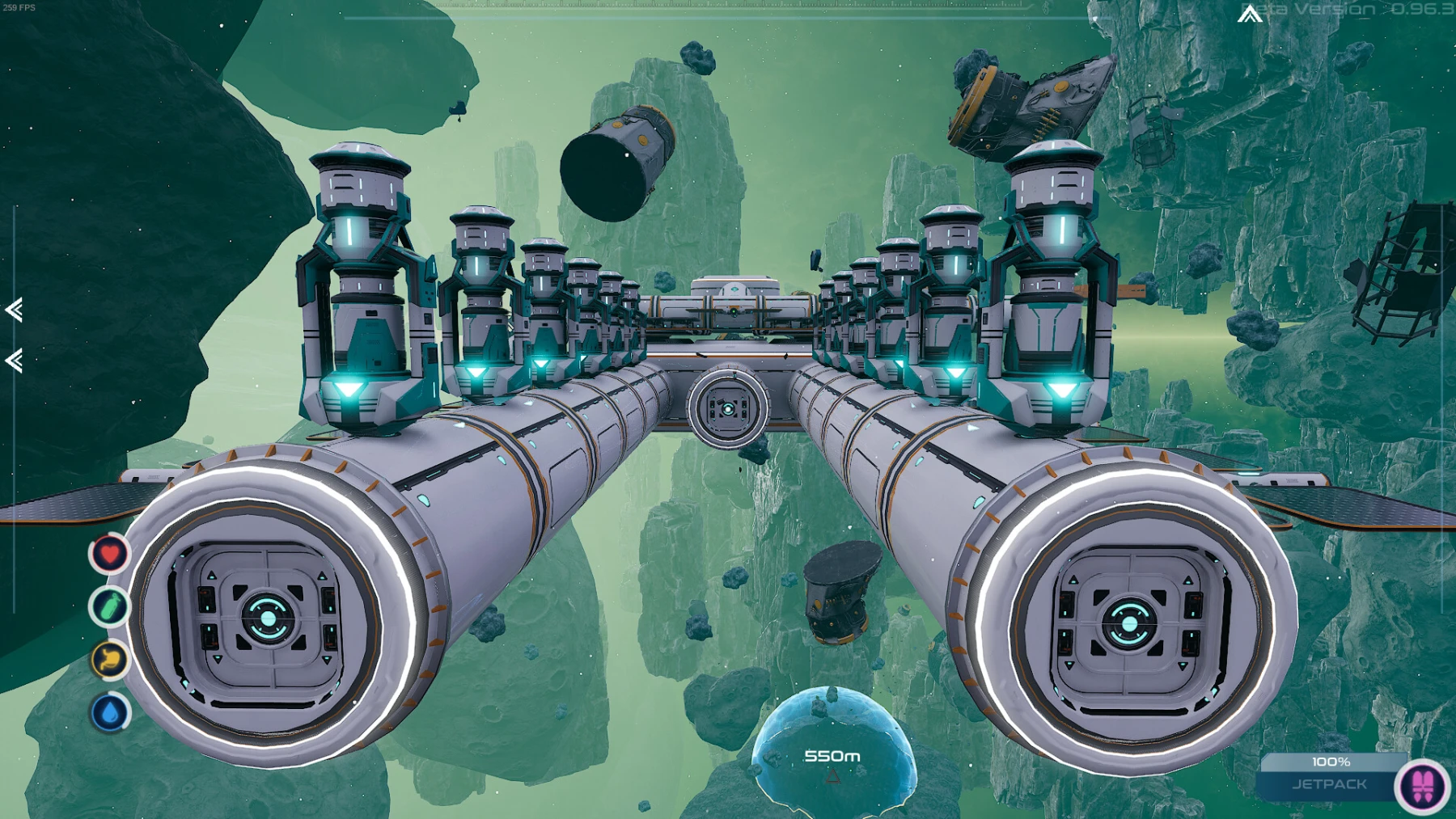 Image du jeu Astrometica - Construction de base
