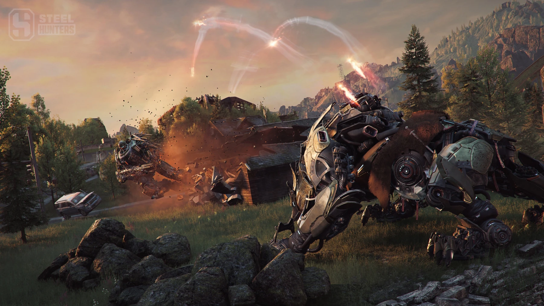 Mécha Shooter : Steel Hunters