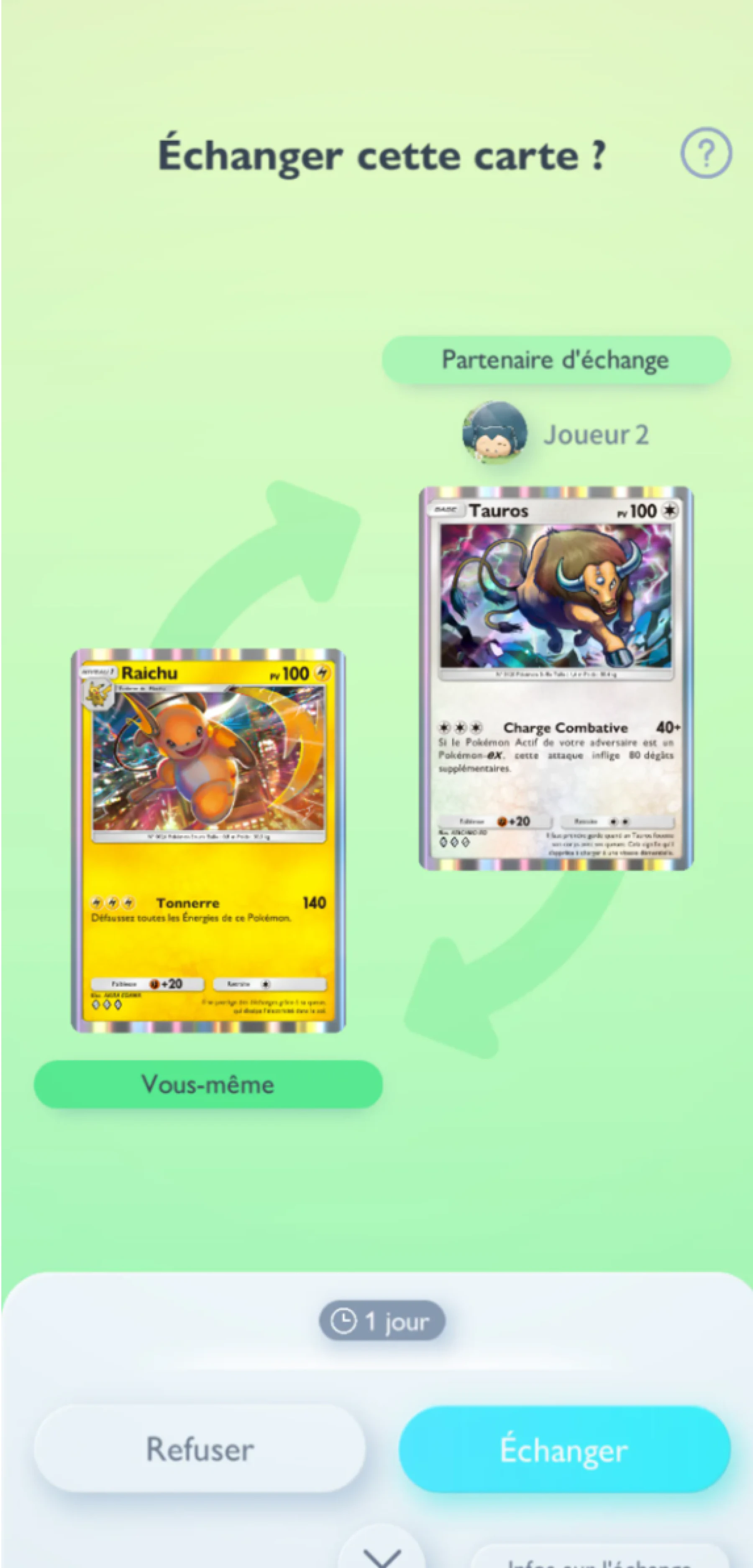 Choc Spatio-Temporel