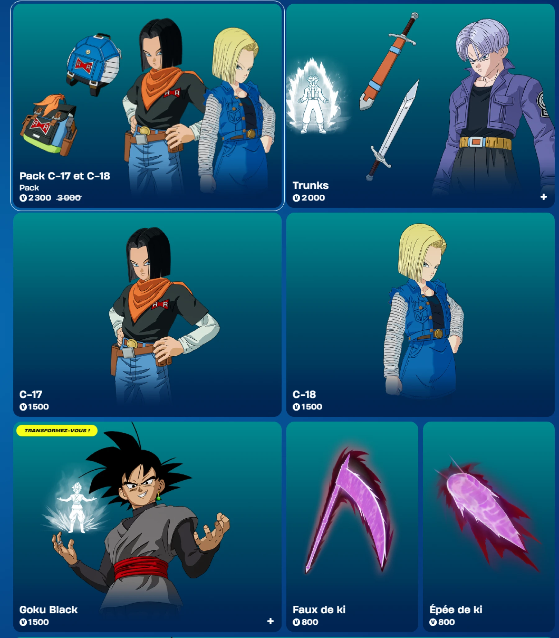 Dragon Ball X Fortnite