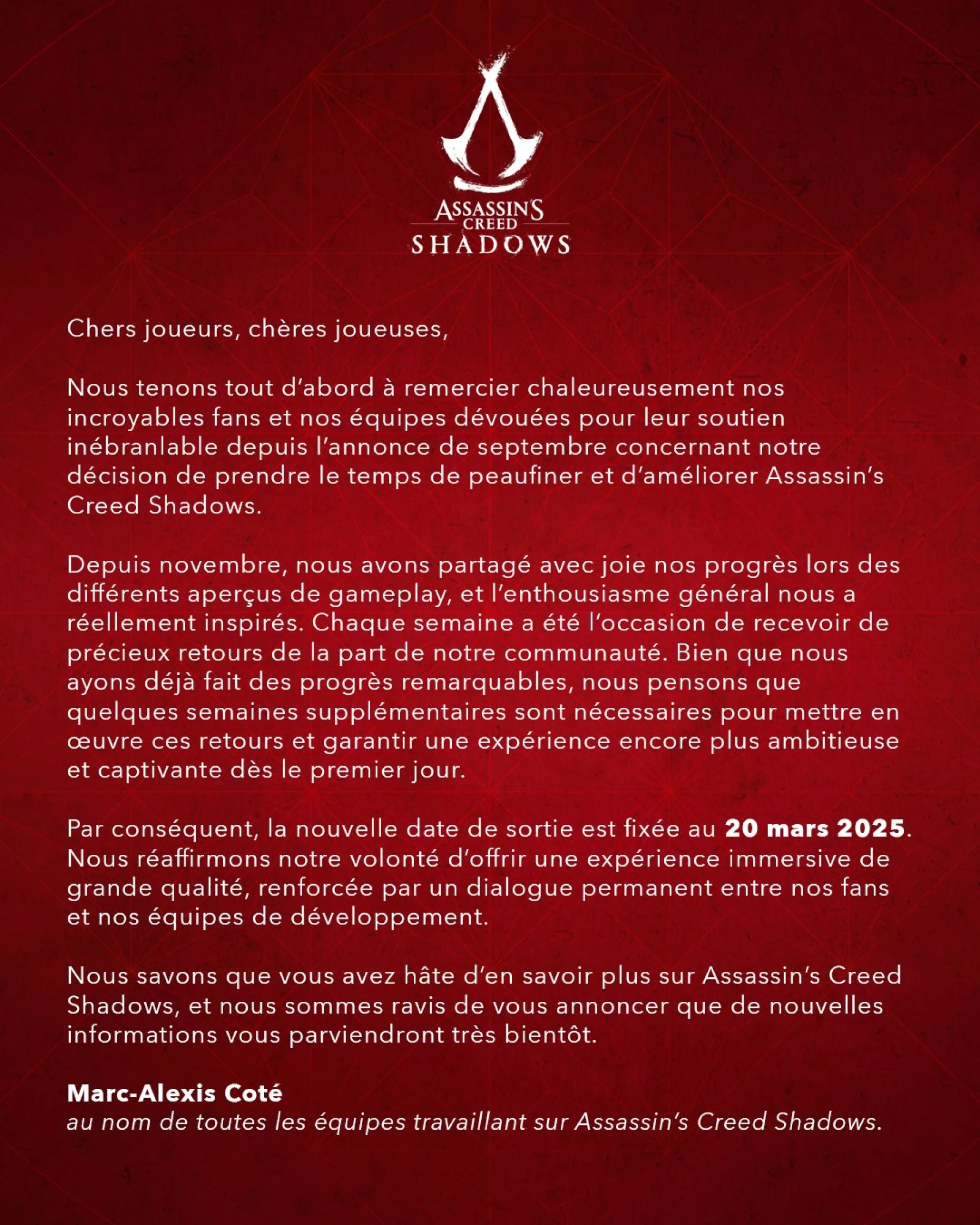 Image report Assassin's Creed Shadow Image report Assassin's Creed Shadow