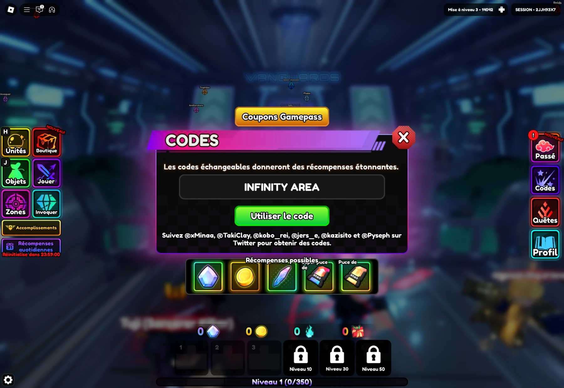 Anime Vanguards Codes 2025