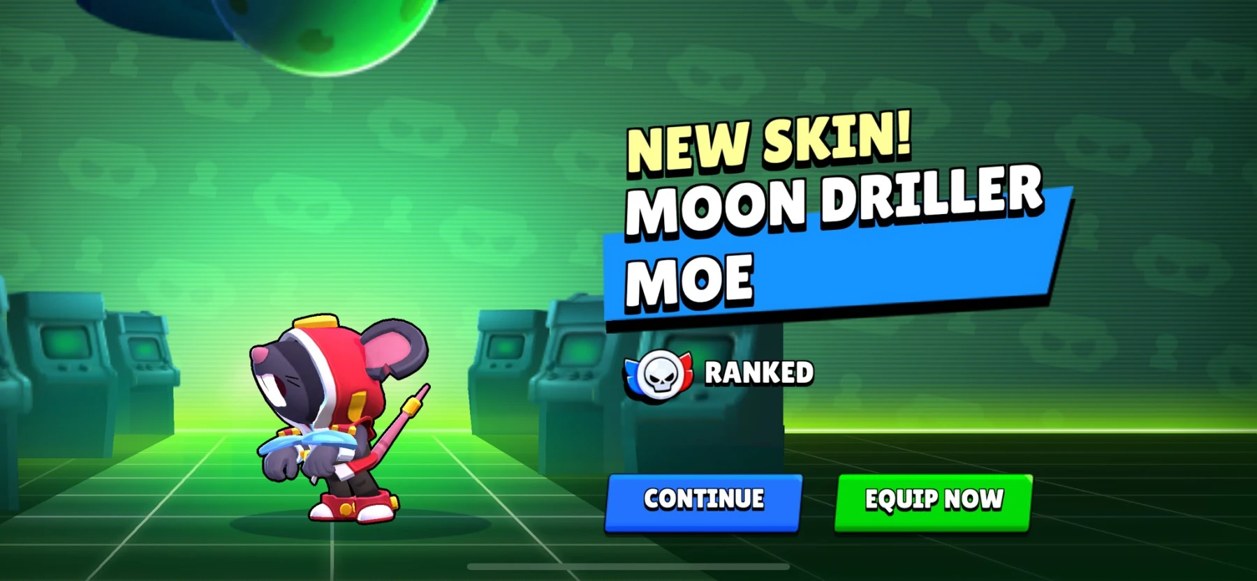 Skin Moe Moon Driller