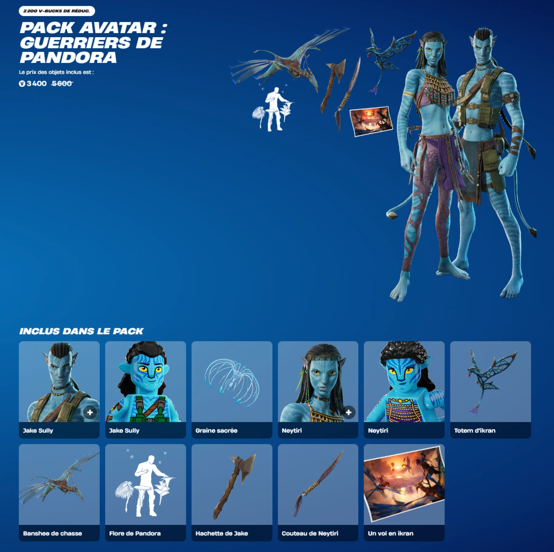 Fortnite x Avatar