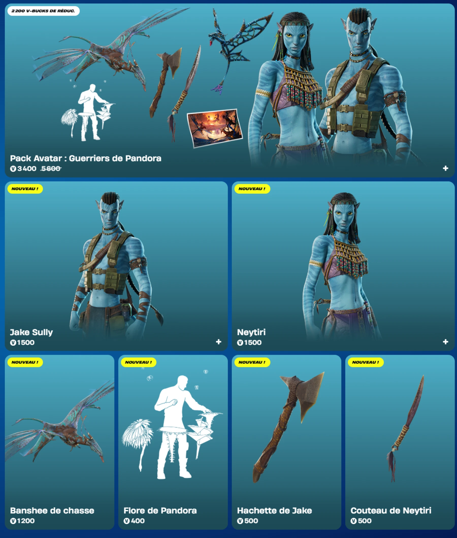 Fortnite x Avatar