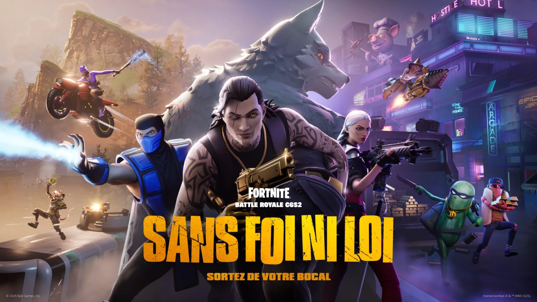 image du jeu Fortnite Battle Royale CHapitre 6 Saison 2