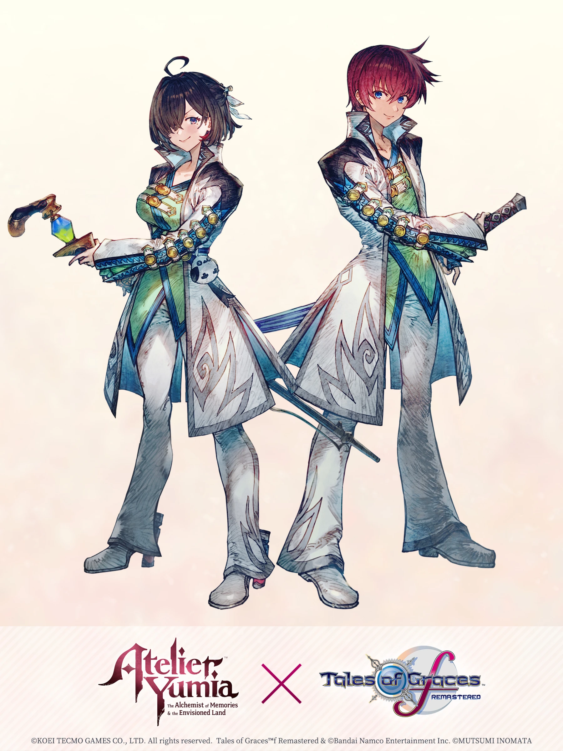 Image du crossover Atelier Yumia et Tales of Graces f
