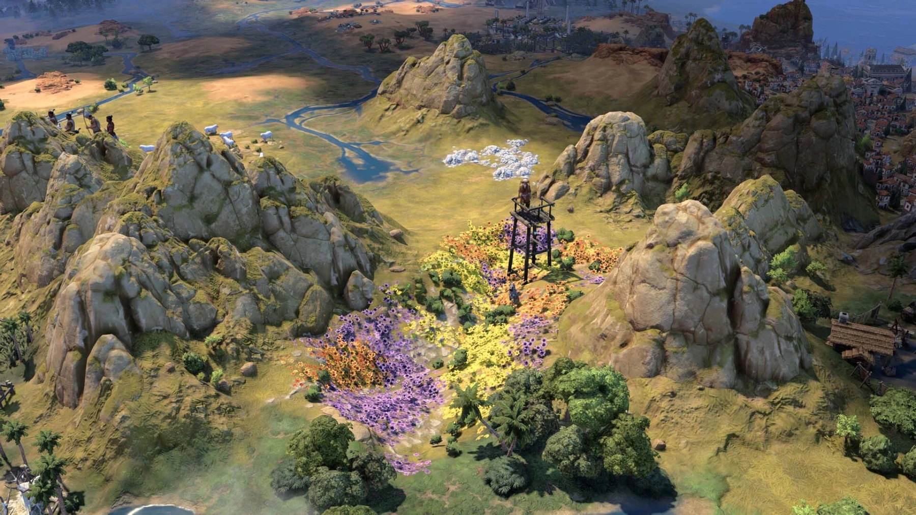 Scout in the Valley of Flowers Scout in the Valley of Flowers