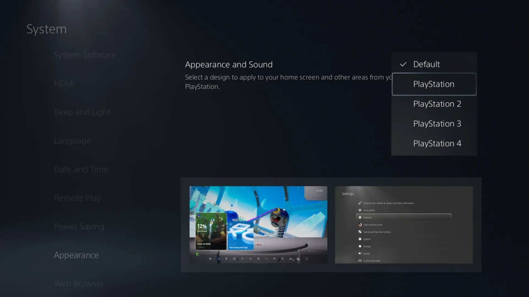 Image mise à jour PlayStation 5 Image mise à jour PlayStation 5