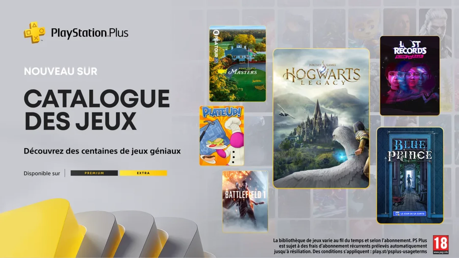 Jeux PS Plus Extra et Premium du mois d’avril 2025 Jeux PS Plus Extra et Premium du mois d’avril 2025