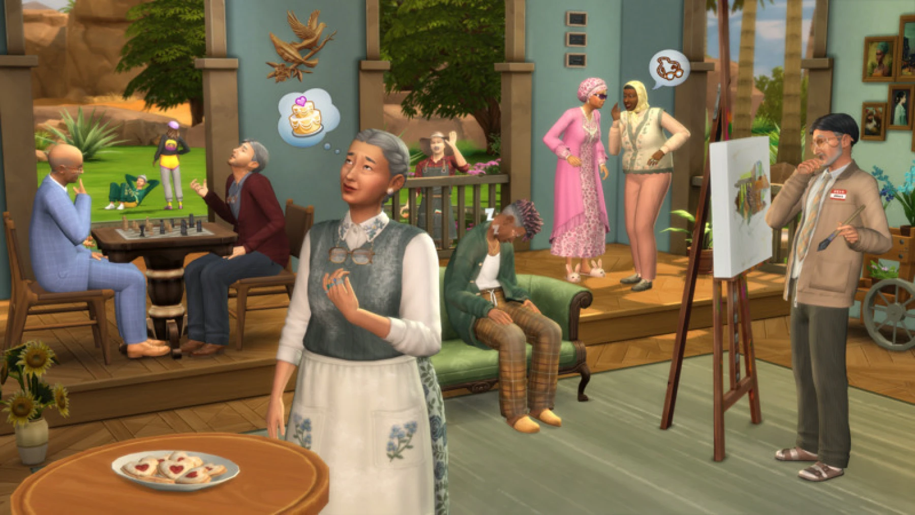 Image Les Sims 4 Kit Âge d'or Image Les Sims 4 Kit Âge d'or