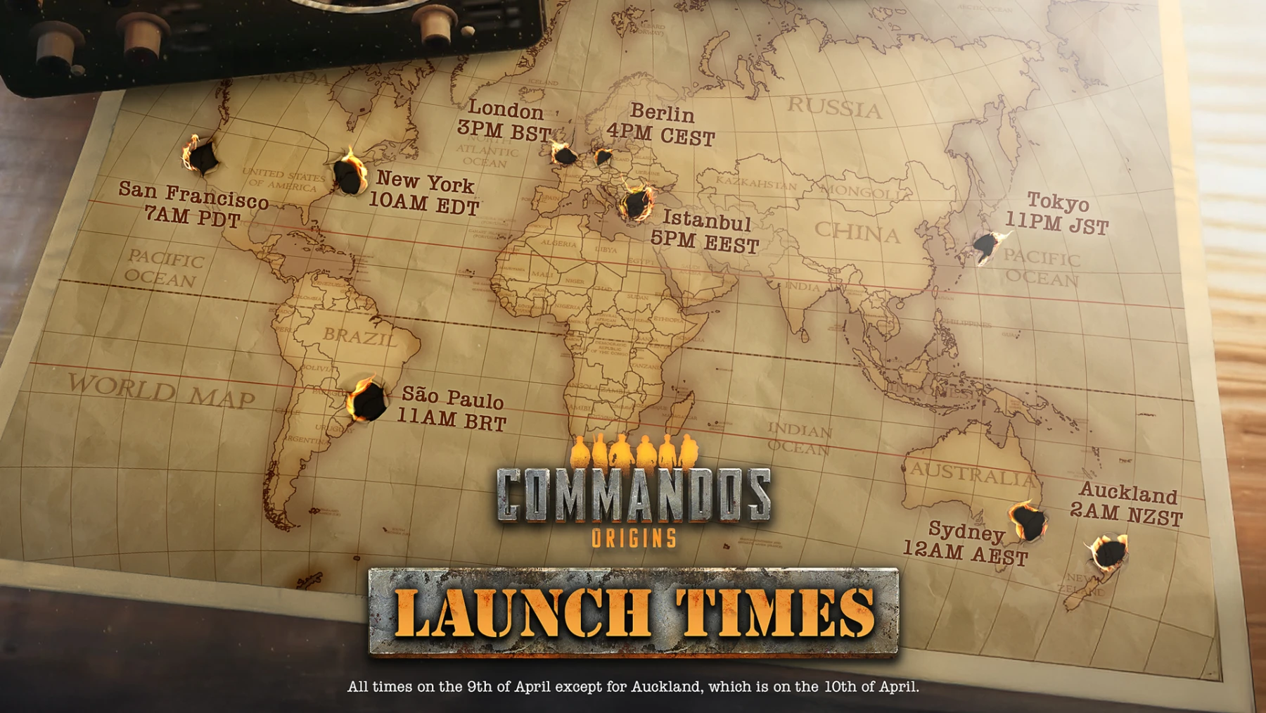Commandos: Origins - Release Time