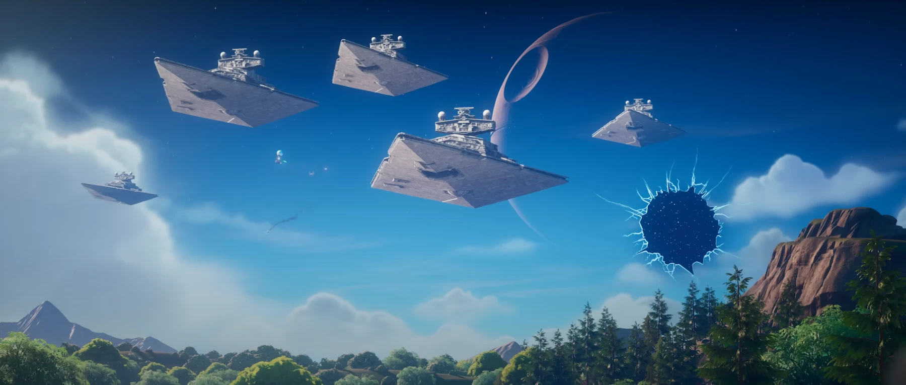 Fortnite x Star Wars Saison 3 chapitre 6 : la bataille galactique commence