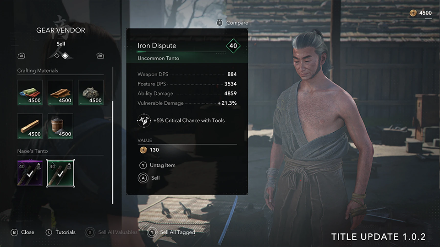 AC Shadows Title Update 1.0.2