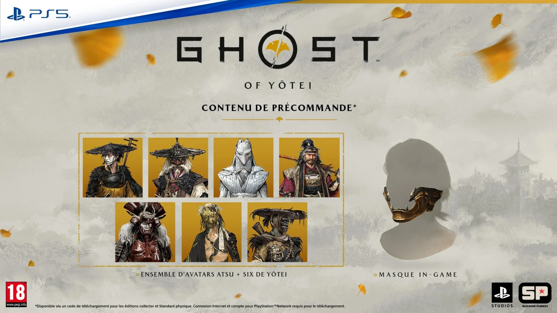 image de précommande du jeu Ghost of Yotei