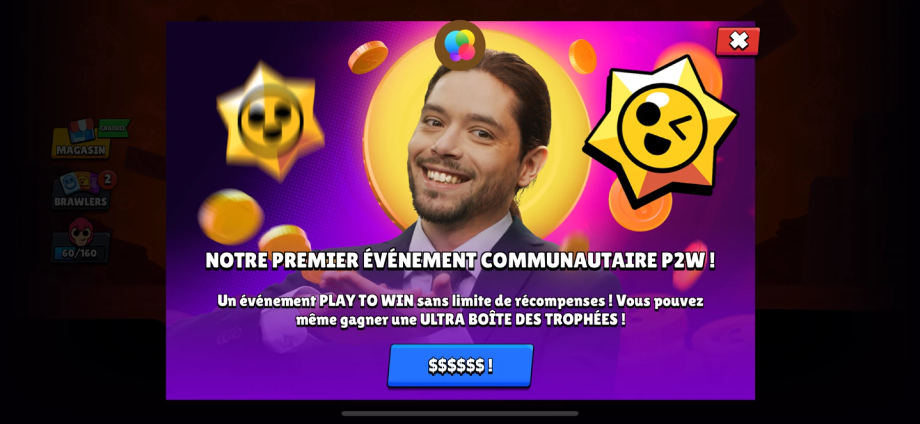 Brawl Stars, P2W événement