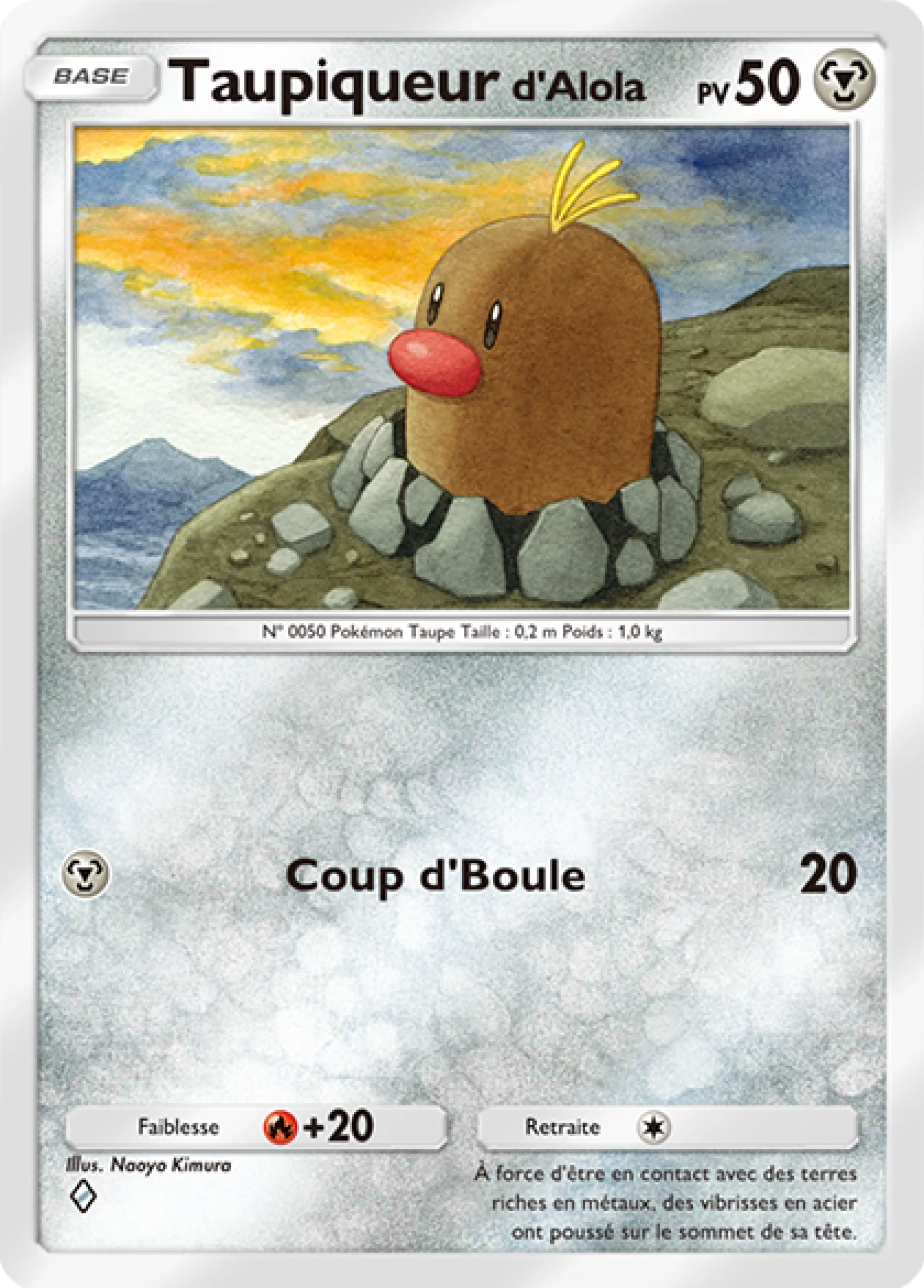 Image Carte Taupiqueur d'Alola - Pokemon TCG Pocket