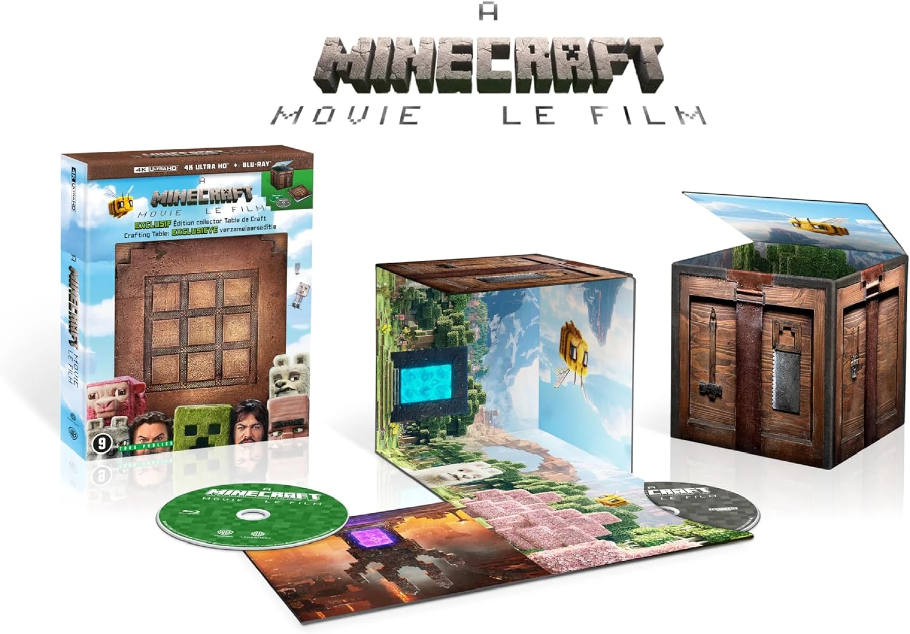 Minecraft, Le Film limitée Cube-4K Ultra HD Minecraft, Le Film limitée Cube-4K Ultra HD