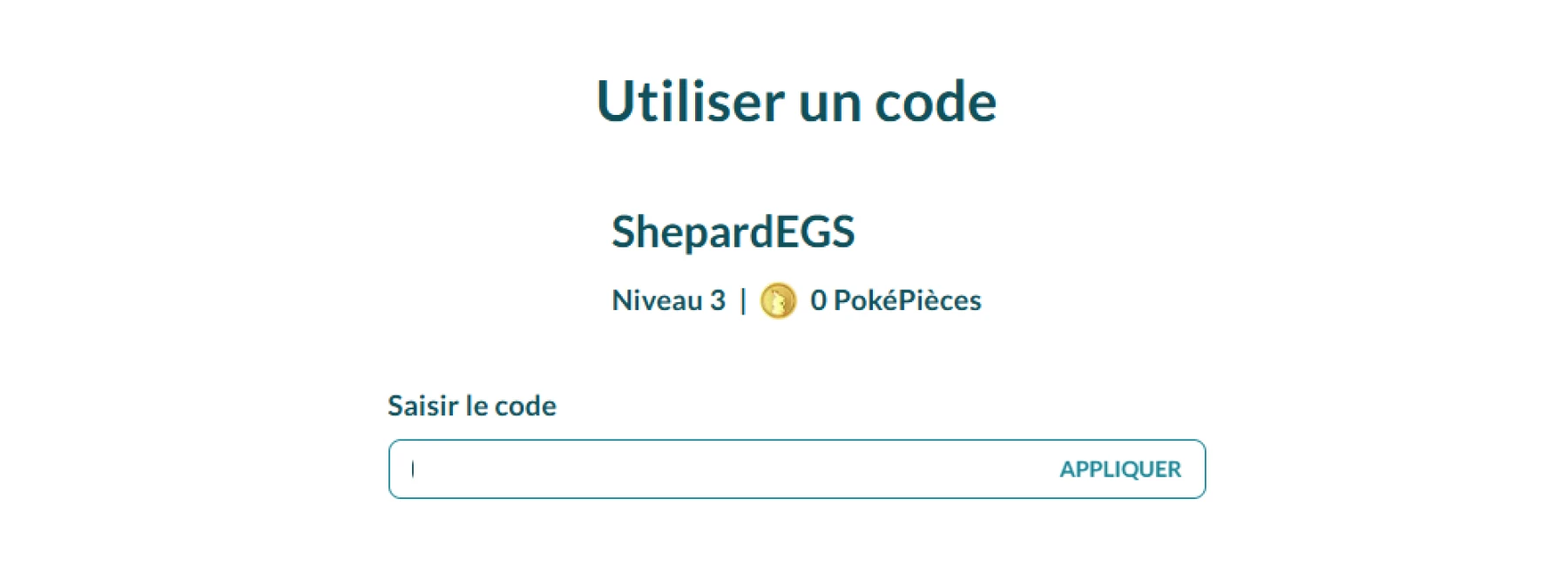 Pokémon GO Code Pokémon GO Code