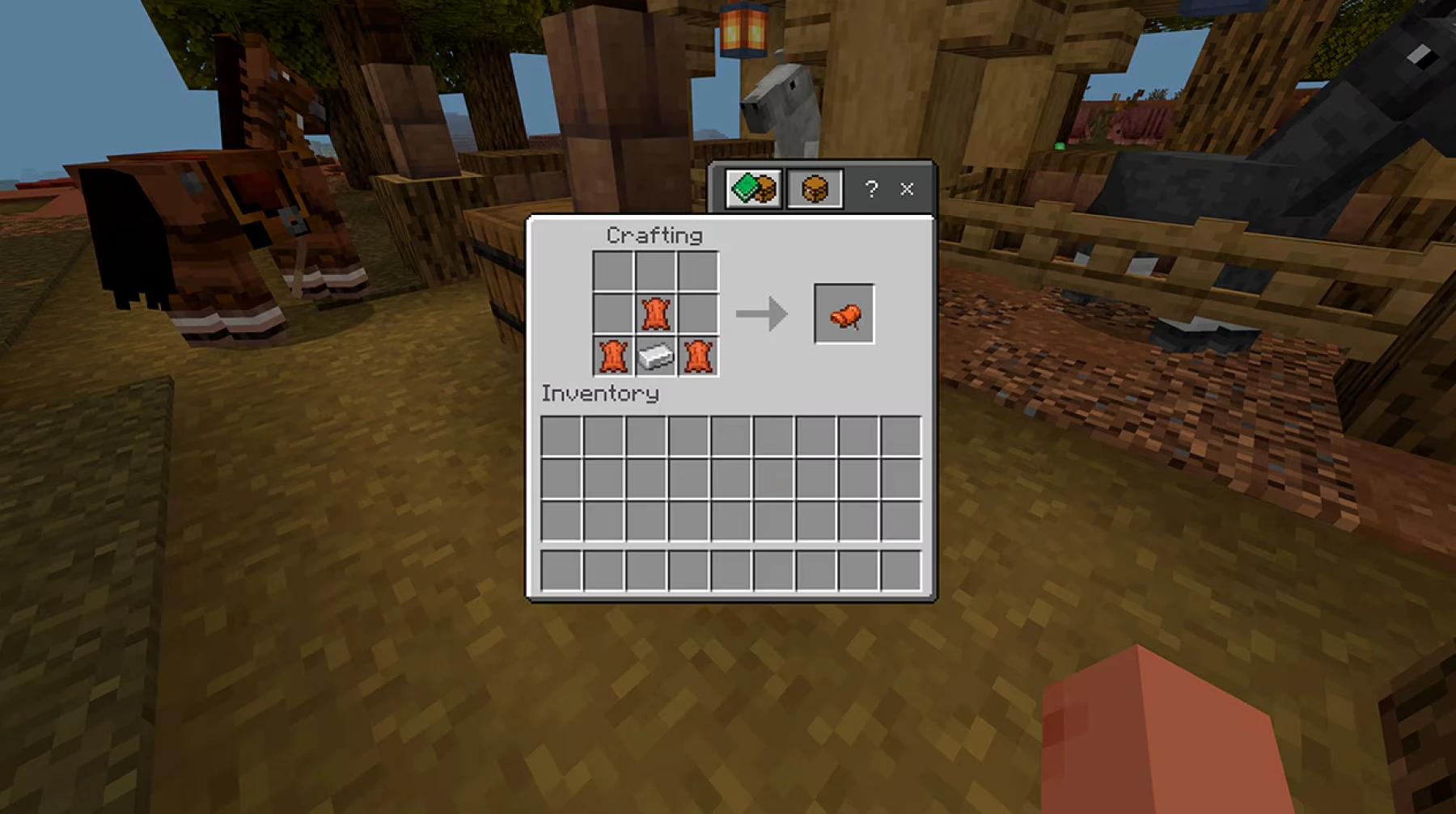 Craftable saddles Craftable saddles