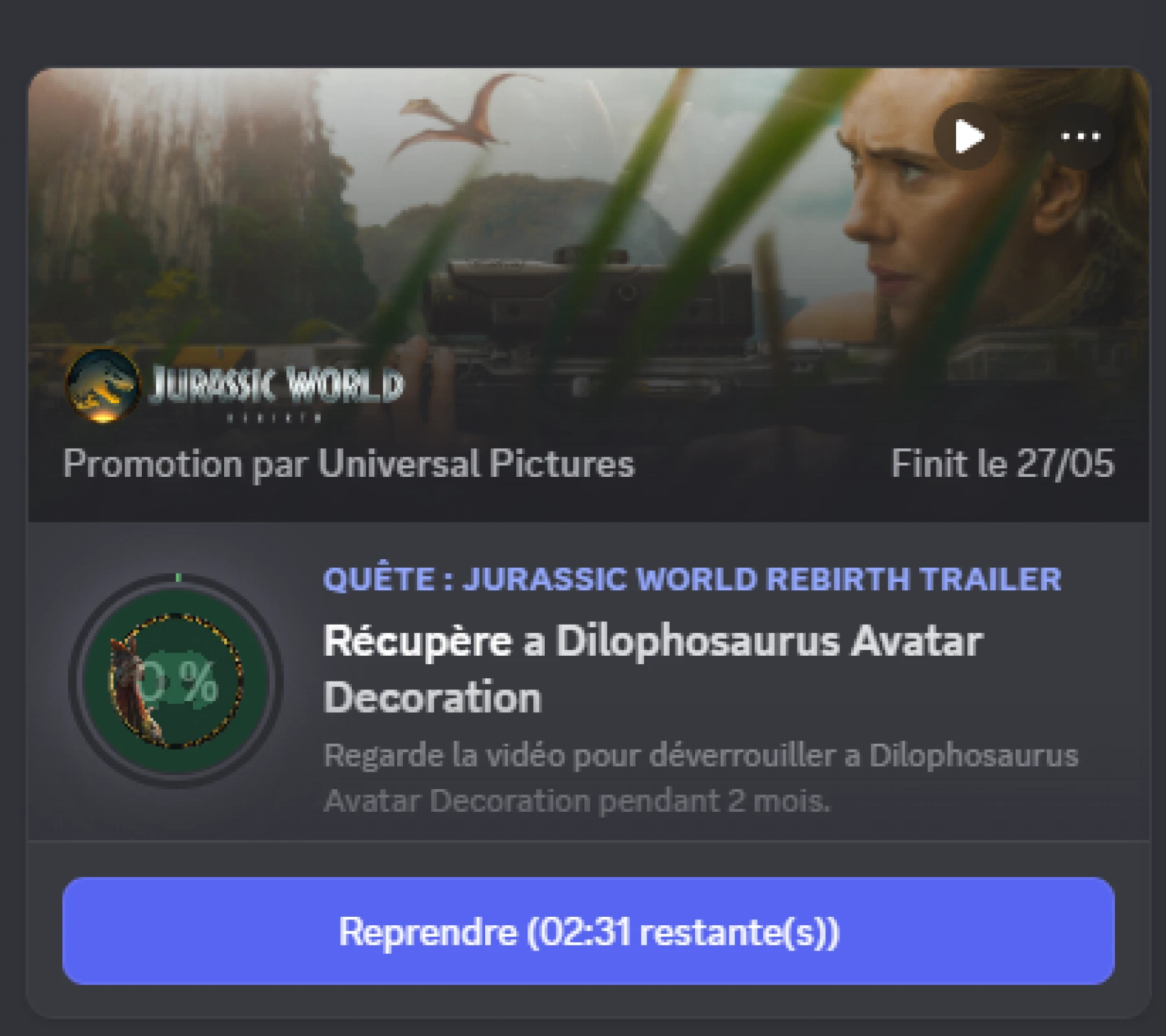 Jurassic World Discord