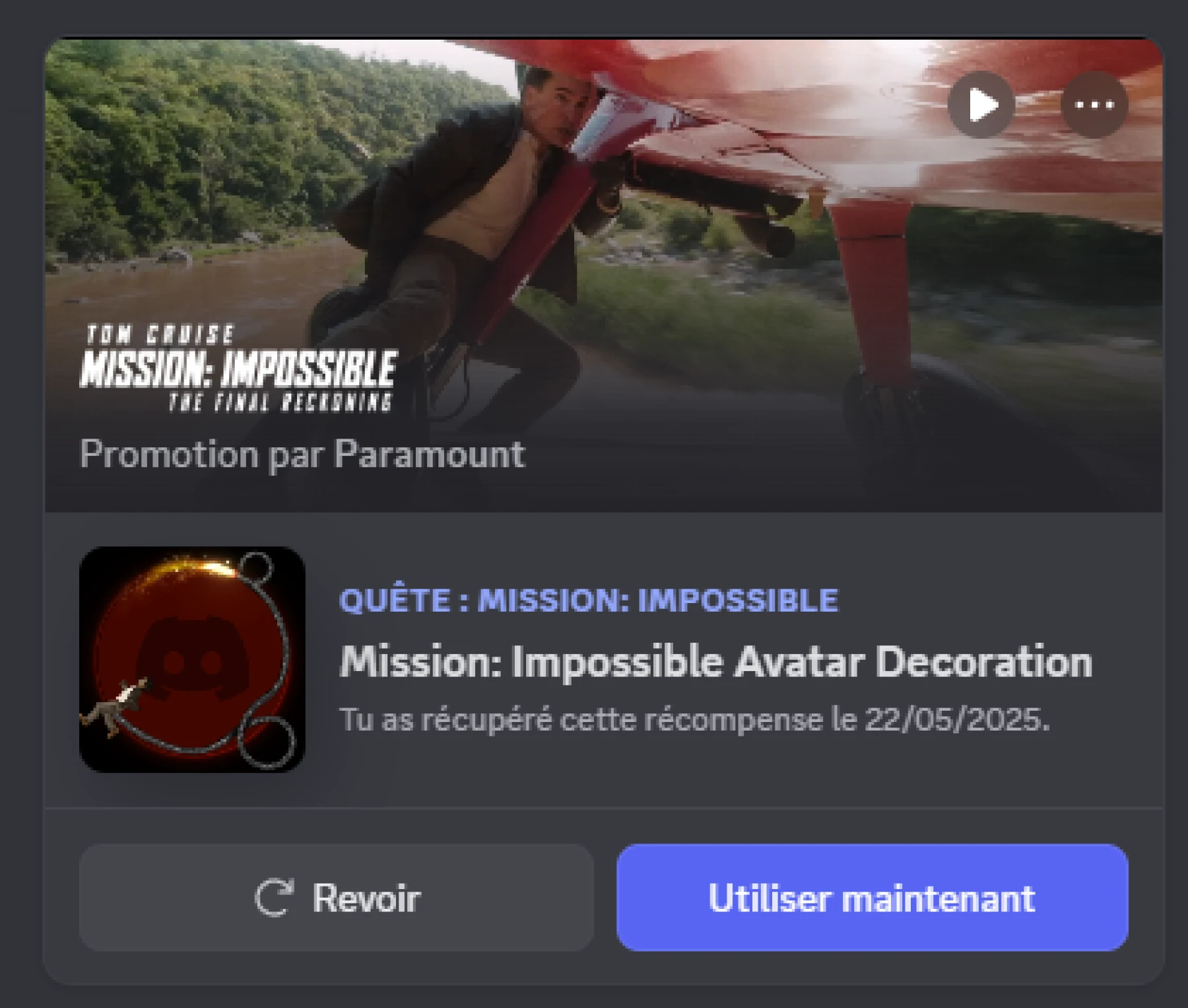 Mission Impossible The Final Reckoning Discord