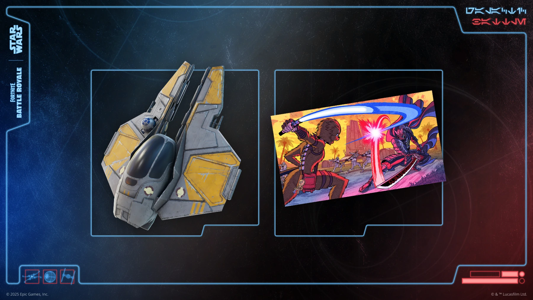 Star Wars arrive dans Fortnite : Bataille galactique