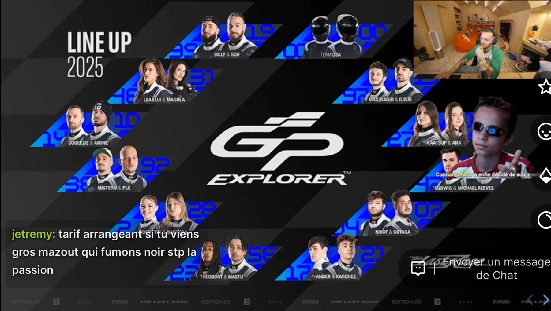 image des pilotes du GP Explorer 3