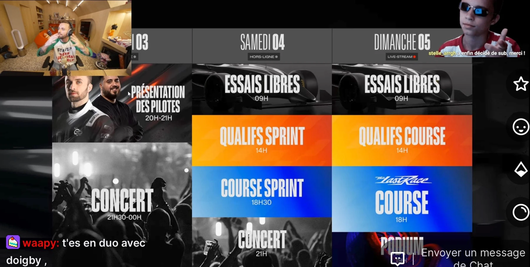 image de la programmation GP Explorer 3