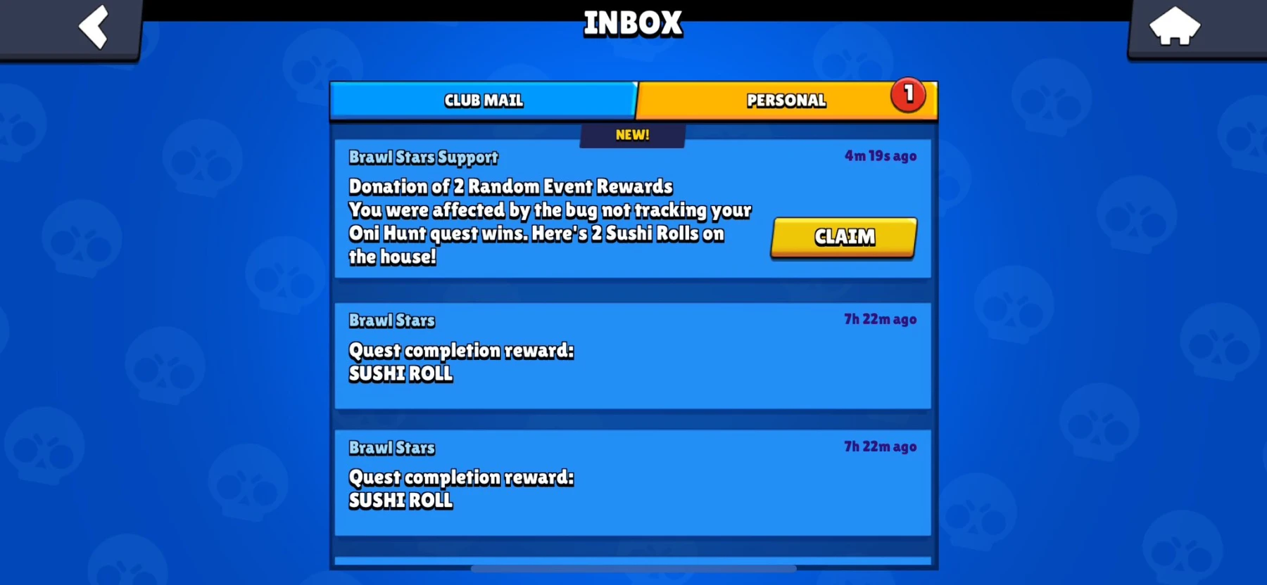 2 Sushis Brawl Stars