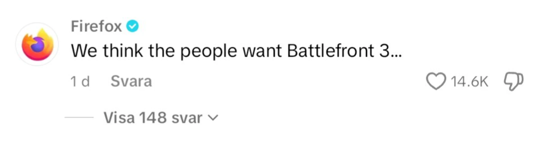 Battlefront 3 Firefox