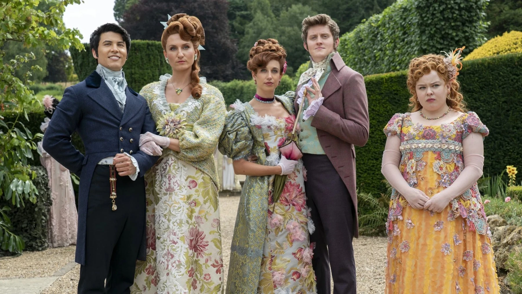 image de la série les chroniques de bridgerton