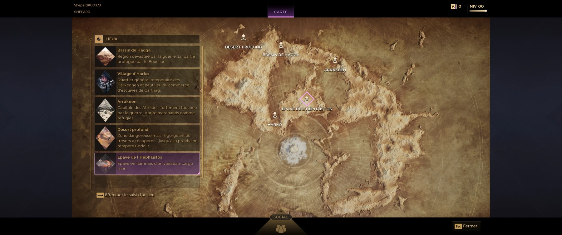 carte globale Dune Awakening carte globale Dune Awakening