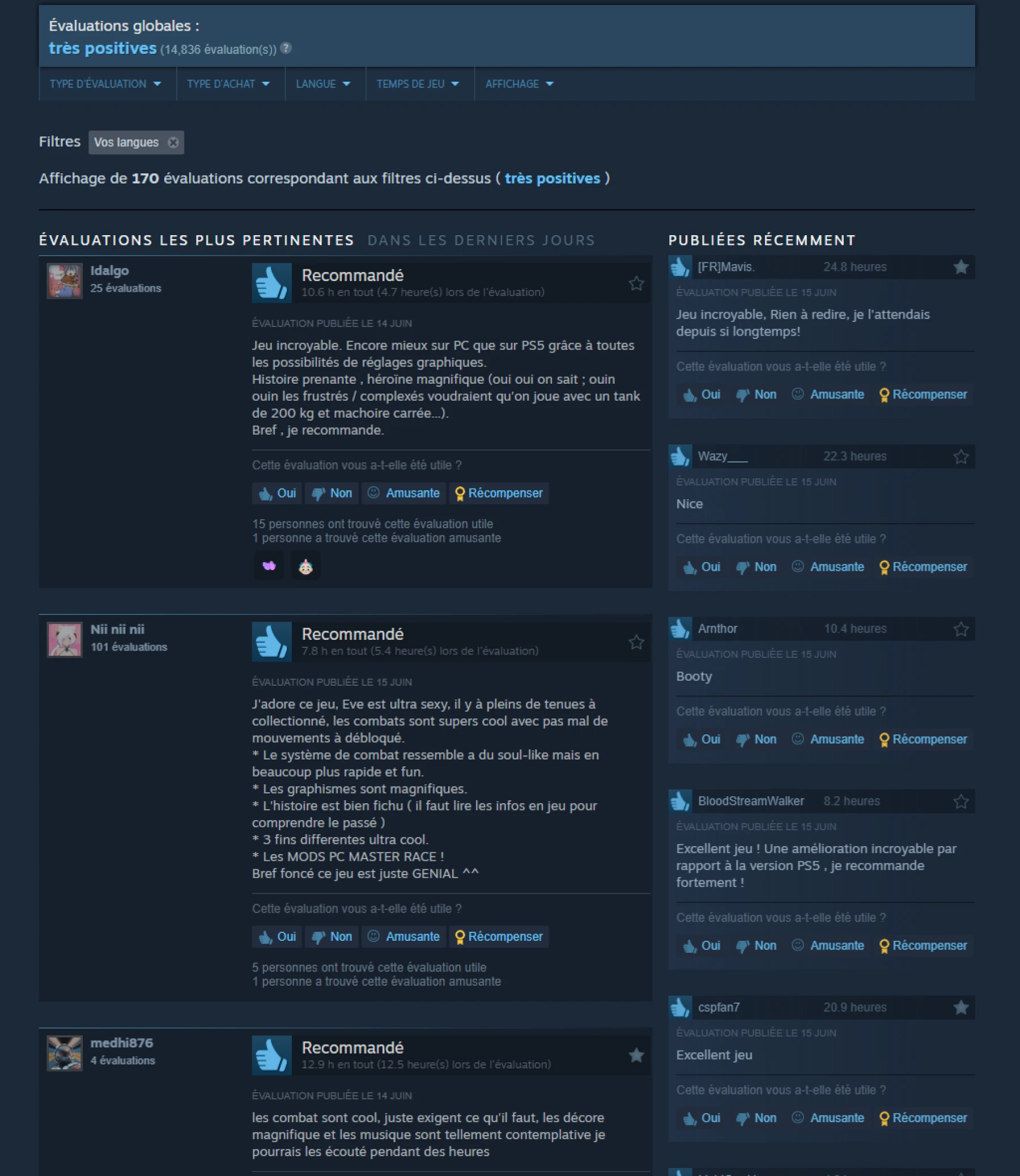 Stellar Blade Avis Steam Stellar Blade Avis Steam