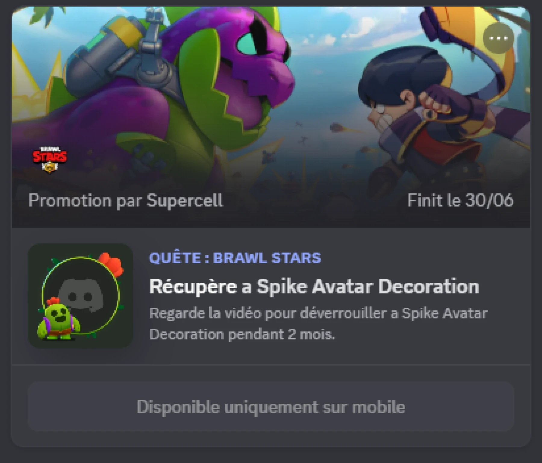 Cadre d'avatar Brawl Stars x Discord