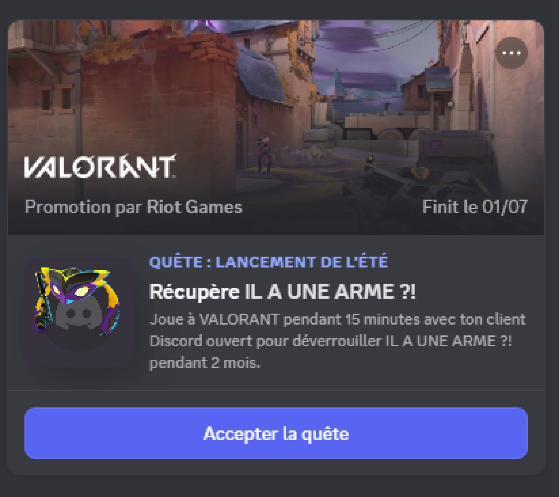 cadre d’avatar Discord x Valorant