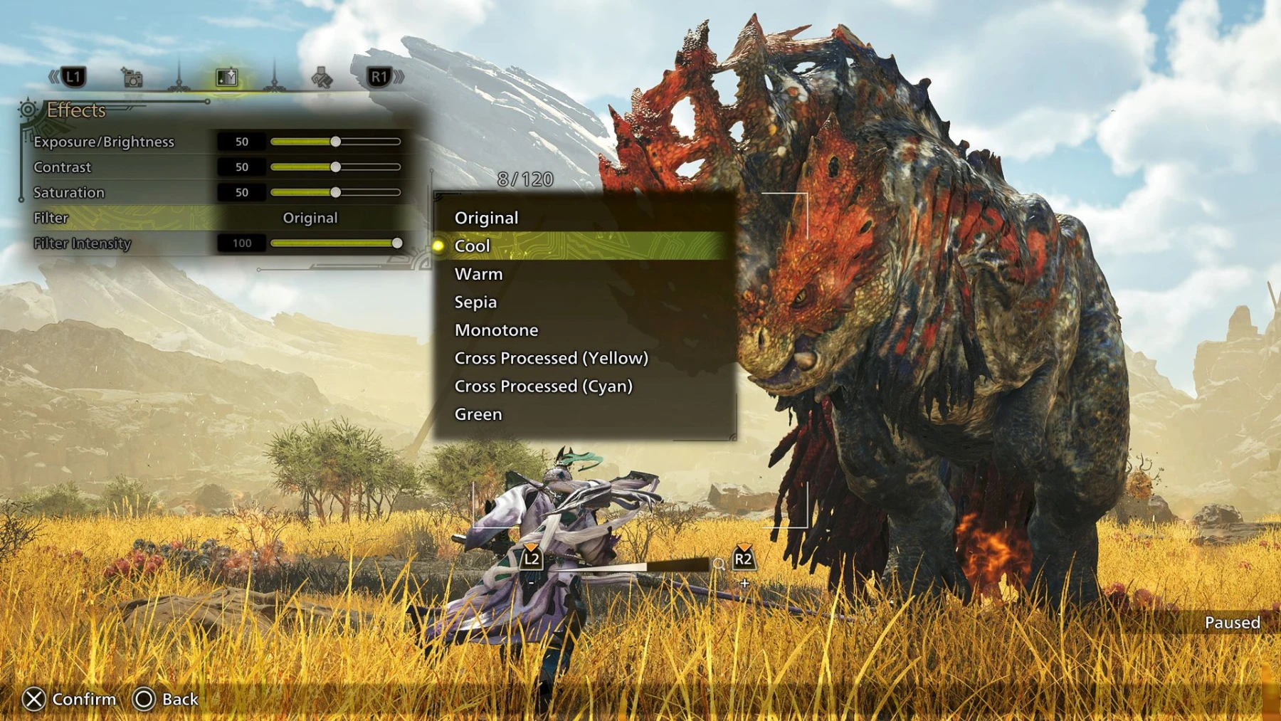 Monster Hunter Wilds - Mode photo image du jeu Monster Hunter Wilds - Mode photo