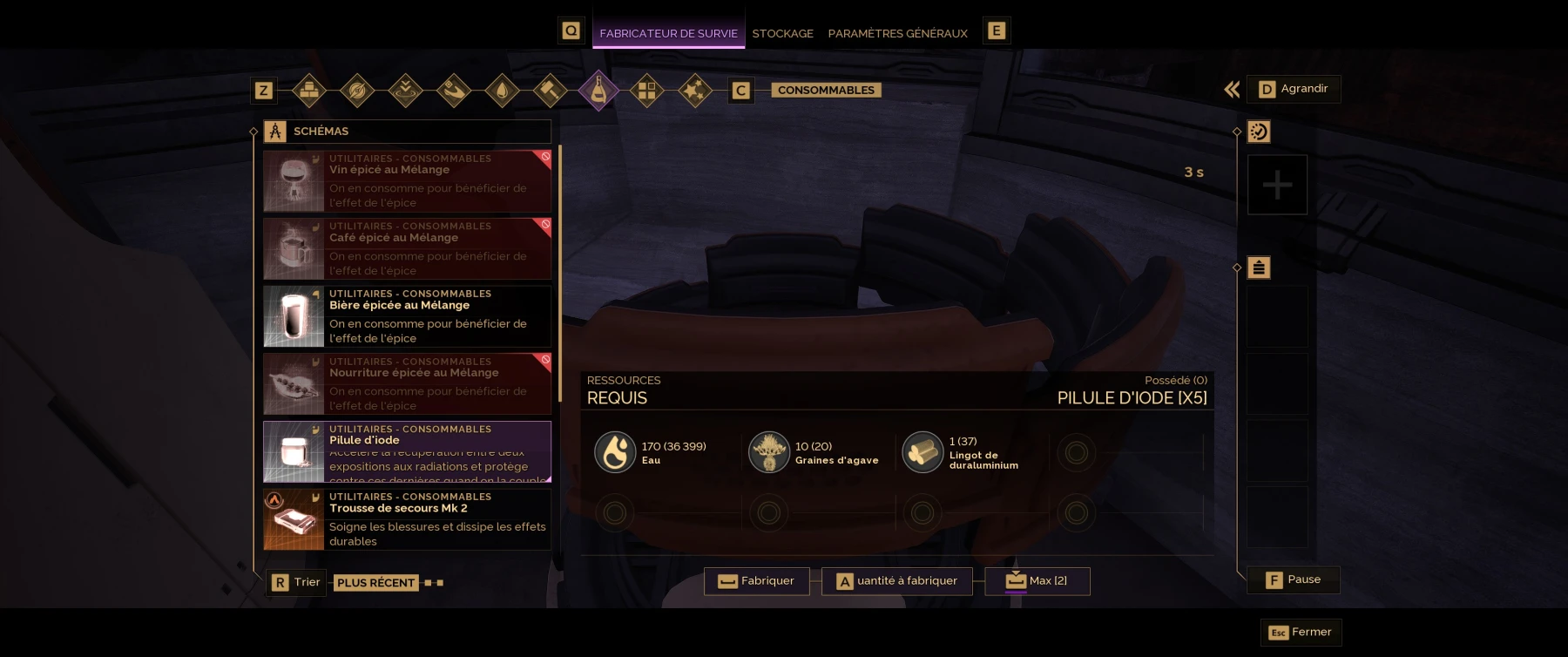 cristal de jasmium dans Dune Awakening