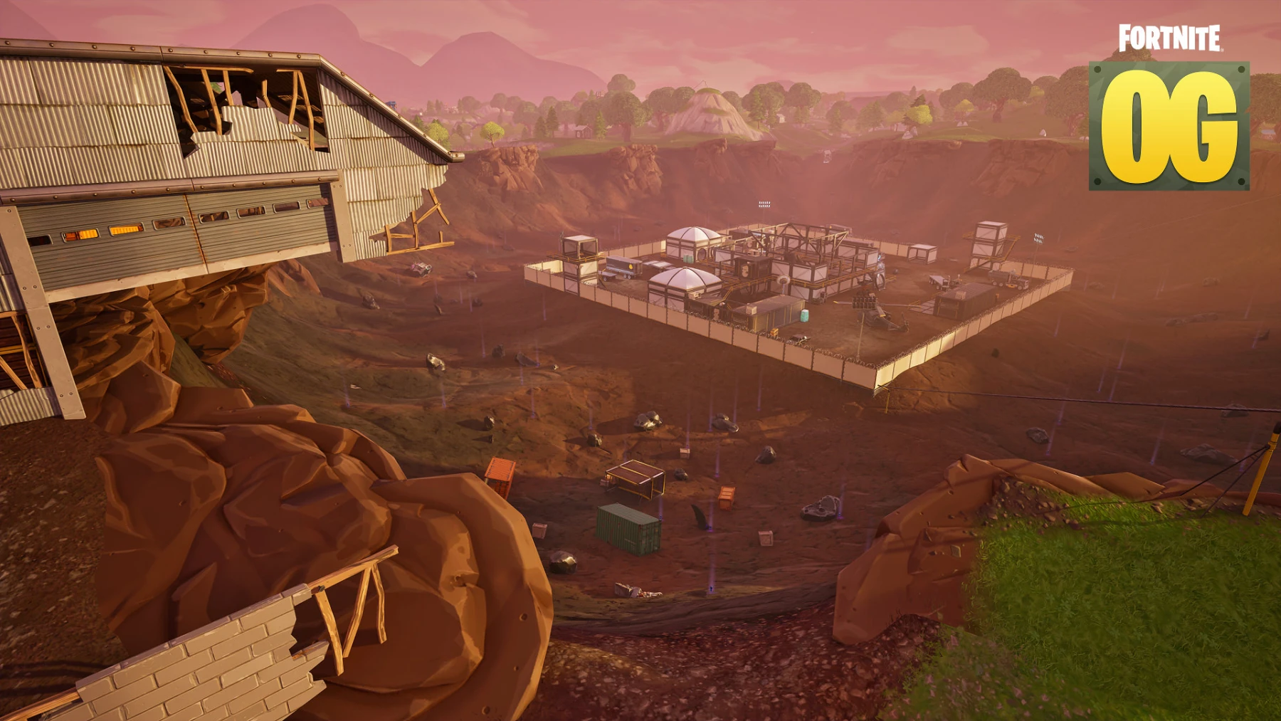 Fortnite - Chapitre 1 Saison 4 image du jeu Fortnite - Chapitre 1 Saison 4 Dusty Divot