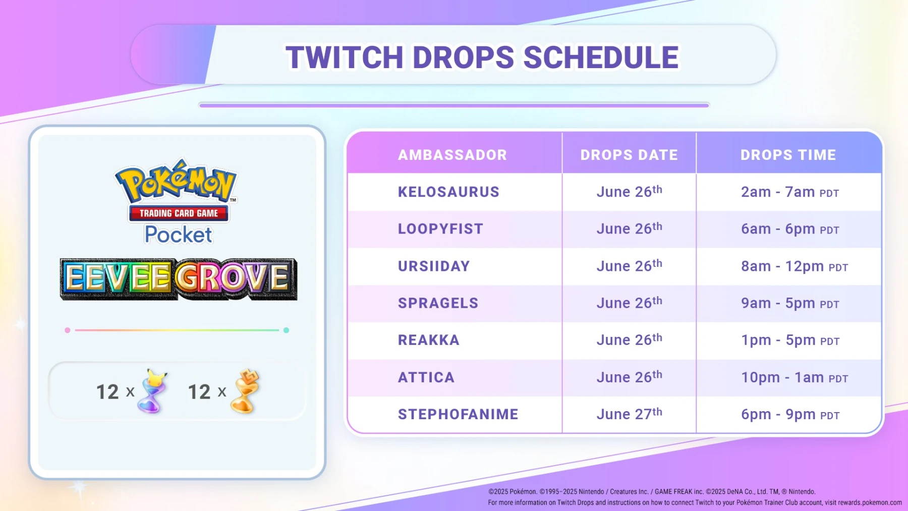 Pokémon TCG Pocket Twitch Drop
