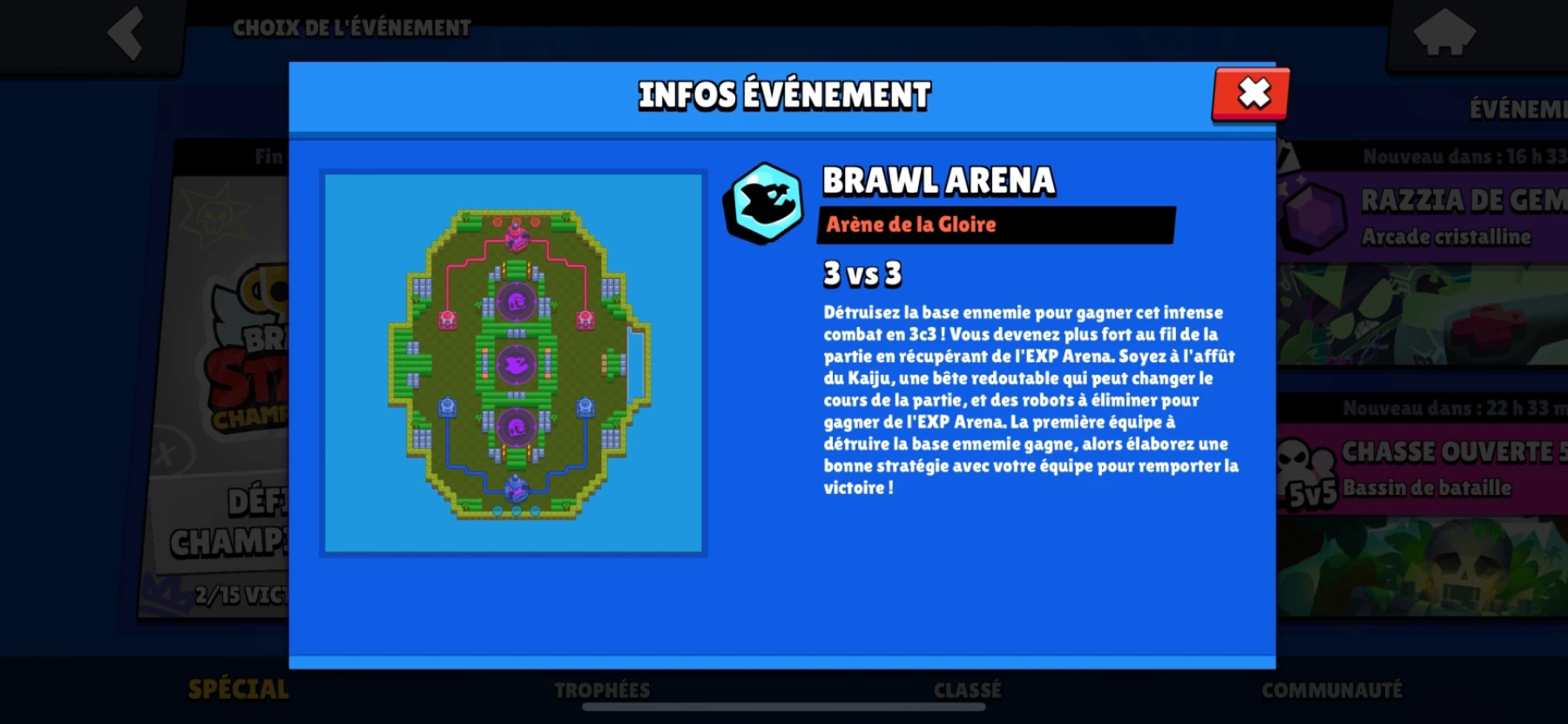 Brawl Stars dévoile Brawl Arena