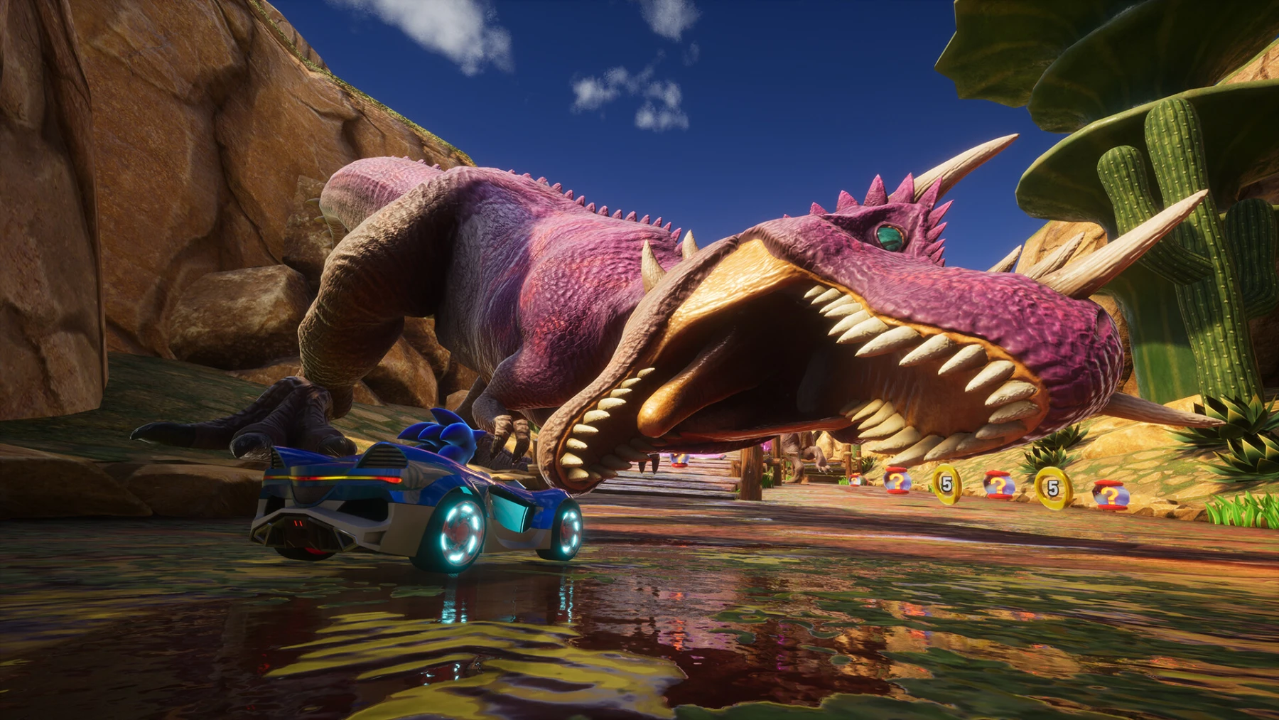 Image du Sonic racing : CrossWorlds gameplay Image du Sonic racing : CrossWorlds gameplay