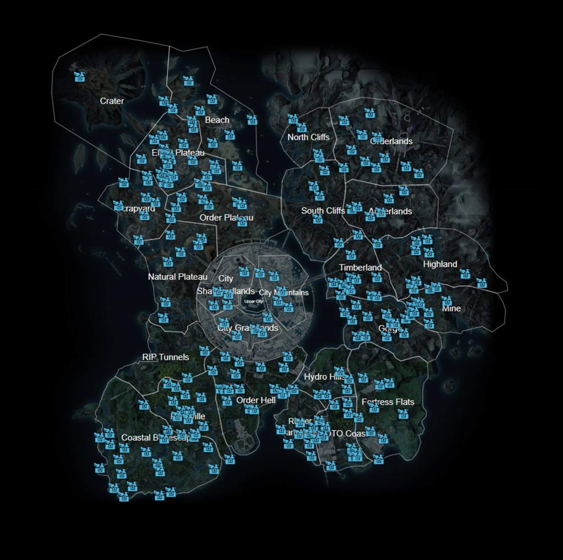 Borderlands 4 map Borderlands 4 map