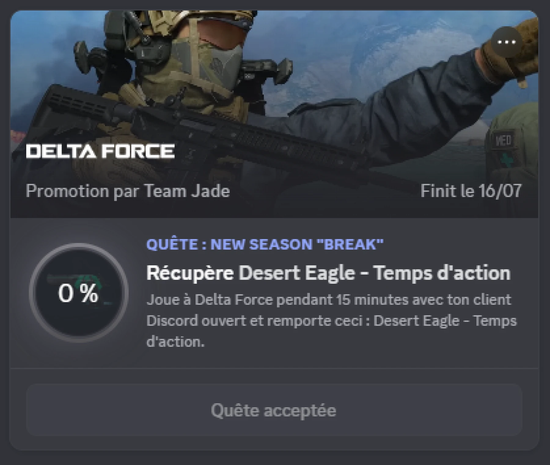 Desert Eagle – Temps D’action