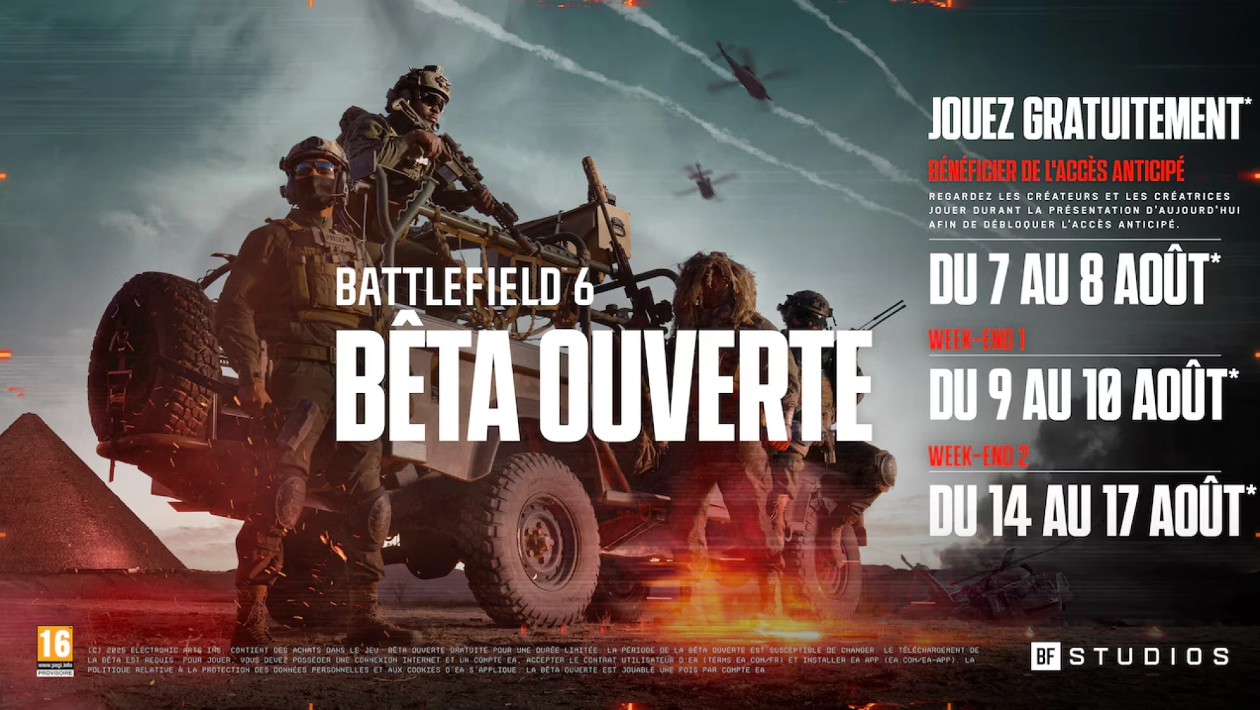 bêta ouverte BF6