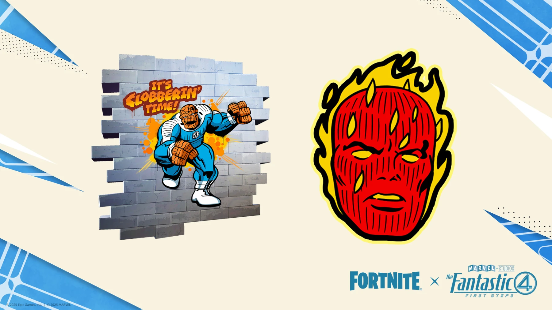 Les 4 Fantastiques x Fortnite